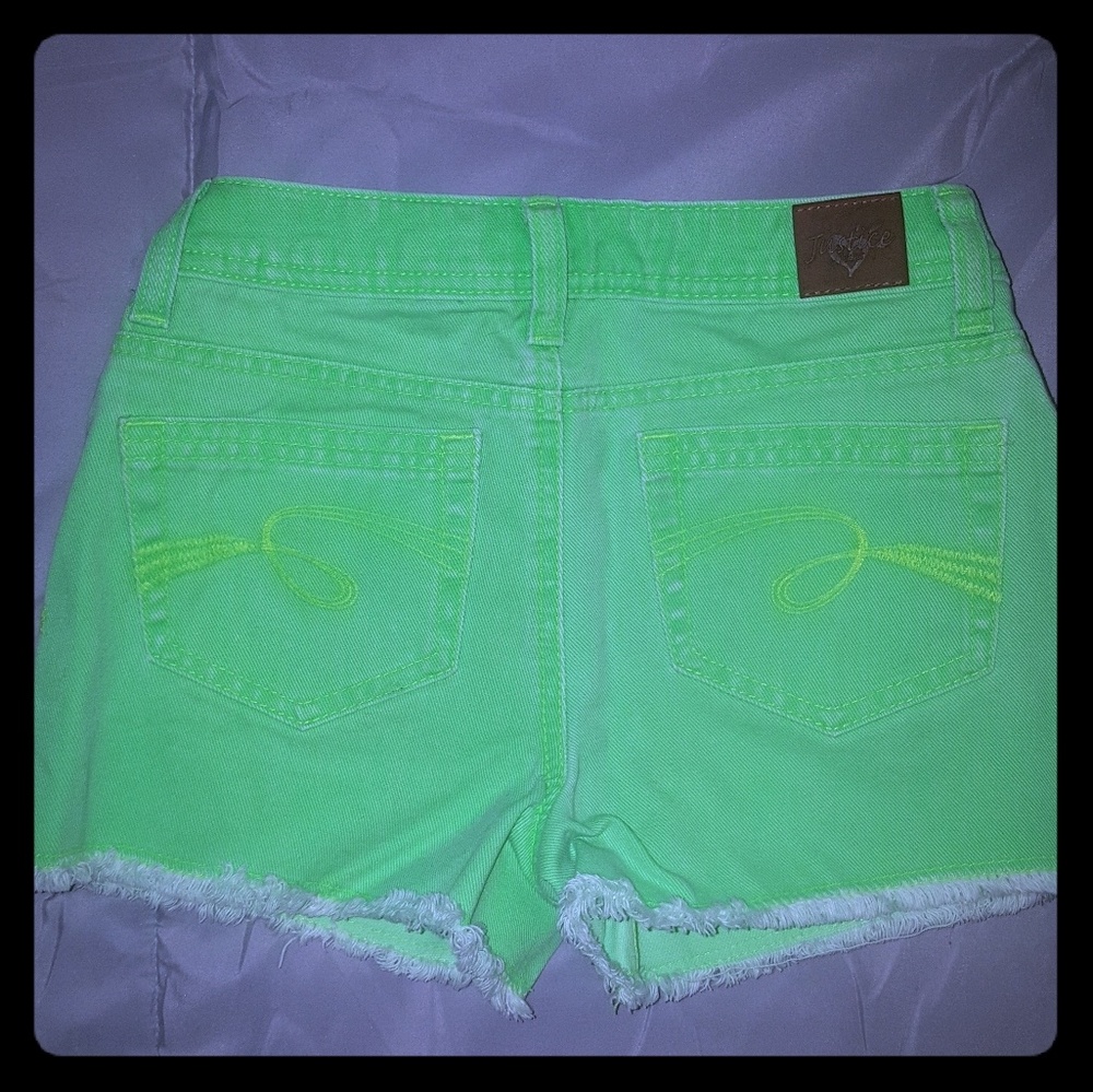 Justice jean shorts. Size 10